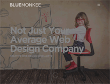 Tablet Screenshot of bluemonkee.com